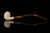 srv - Lattice Rhodesian Churchwarden Block Meerschaum Pipe with fitted case M3030