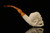 srv - Skull in Hand Block Meerschaum Pipe with custom case M3040