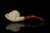 srv - Skull in Hand Block Meerschaum Pipe with custom case M3040