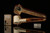 srv - Poker Block Meerschaum Pipe with fitted case M3052