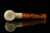srv - Autograph Series Carved Apple Block Meerschaum Pipe with fitted case M3108