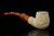 srv - Autograph Series Carved Bent Billiard Block Meerschaum Pipe with fitted case M3110