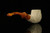 srv - Autograph Series Carved Bent Billiard Block Meerschaum Pipe with fitted case M3110