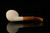 srv - Designers Lattice Block Meerschaum Pipe with fitted case M3137