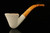 srv - Freehand Block Meerschaum Pipe with fitted case M3211