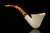 srv - Freehand Block Meerschaum Pipe with fitted case M3211