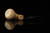 srv Premium - Lattice Acorn Block Meerschaum Pipe with fitted case M3234