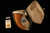 srv Premium - Natural Gourd Calabash Meerschaum Pipe with case 15365
