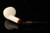 F. Baki - Apple Meerschaum Pipe Carved by Fikri Baki - 9 mm Filter with case 15372