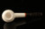 F. Baki - Apple Meerschaum Pipe Carved by Fikri Baki - 9 mm Filter with case 15372