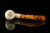 srv - Self Sitter Rhodesian Block Meerschaum Pipe with fitted case M3259