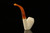 srv - Self Sitter Rhodesian Block Meerschaum Pipe with fitted case M3259