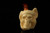 srv - Chief Skull Block Meerschaum Pipe with fitted case 15381