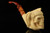 srv - Chief Skull Block Meerschaum Pipe with fitted case 15381