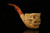 srv - Skull Block Meerschaum Pipe with fitted case M3283