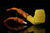 srv - Carved Freehand by Kudret Dual Stem Meerschaum Pipe with case M3291