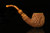 srv - US Coast Guard Block Meerschaum Pipe with fitted case M3300