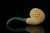 srv - Deluxe Deep Lattice Apple Block Meerschaum Pipe with fitted case M3308
