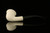 srv - Calabash Block Meerschaum Pipe with fitted case M3319