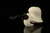 srv Premium - Ocean Wave - Self Sitter Block Meerschaum Pipe with custom case M3326