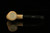 srv Premium - Cherrywood by Tekin Block Meerschaum Pipe with fitted case M3328