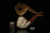 srv - Cheering Pirate Block Meerschaum Pipe with fitted case M3350