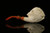 srv - Skull in Claw by I. Baglan Block Meerschaum Pipe with fitted case M3353
