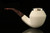 srv Premium - Deluxe Bent Bulldog Block Meerschaum Pipe with fitted case M3377