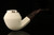 srv Premium - Deluxe Bent Bulldog Block Meerschaum Pipe with fitted case M3377