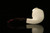srv Premium - Deluxe Bent Bulldog Block Meerschaum Pipe with fitted case M3377