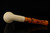 Autograph Series Deep Lattice Block Meerschaum Pipe with fitted case 15171
