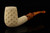 Autograph Series Deep Lattice Block Meerschaum Pipe with fitted case 15171