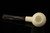 srv Premium - Billiard Apple - Block Meerschaum Pipe with custom case 13511