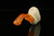 srv - Bearded Skull Block Meerschaum Pipe with fitted case M3393