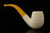 srv - Lattice Bent Billiard Block Meerschaum Pipe with fitted case 15461