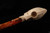 Athena Hand Carved by I. BAGLAN Block Meerschaum Pipe in a fit case 5905 New