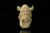 srv - Viking Block Meerschaum Pipe Carved by Cevher with fitted case M3498
