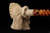Rooster Block Meerschaum Pipe Hand Carved by I. BAGLAN in a fitted case 5901 NEW