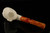 srv - Scottish Soldier Block Meerschaum Pipe with fitted case 15481