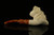 srv - Lady Viking Block Meerschaum Pipe Carved by Cevher with fitted case M3563