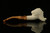 Old Man Smoking a Meerschaum Pipe with pouch M3572