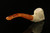 Skull in Claw Block Meerschaum Pipe with pouch M3577