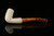Chimney Block Meerschaum Pipe with pouch M3584
