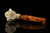 srv - Viking Block Meerschaum Pipe with fitted case M3596