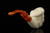 srv - Scottish Soldier Block Meerschaum Pipe with fitted case 15504