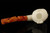 srv - Scottish Soldier Block Meerschaum Pipe with fitted case 15504