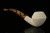 srv - Deep Lattice Rhodesian Block Meerschaum Pipe with fitted case M3615