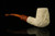 srv - Autograph Series Freemasonry Block Meerschaum Pipe with case M3628