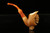 srv - Grim Reaper Block Meerschaum Pipe with custom case M3634