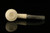 srv - Bent Dublin Block Meerschaum Pipe Carved by Tekin with fitted case M3635